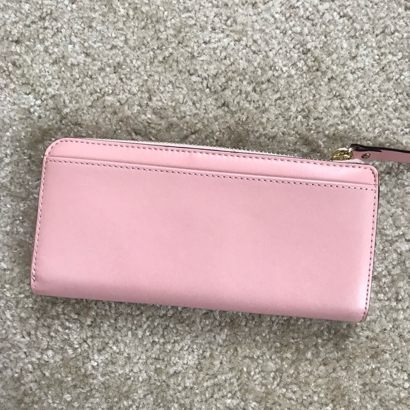 Kate spade pink bow leather wallet NWT - Picture 2 of 3